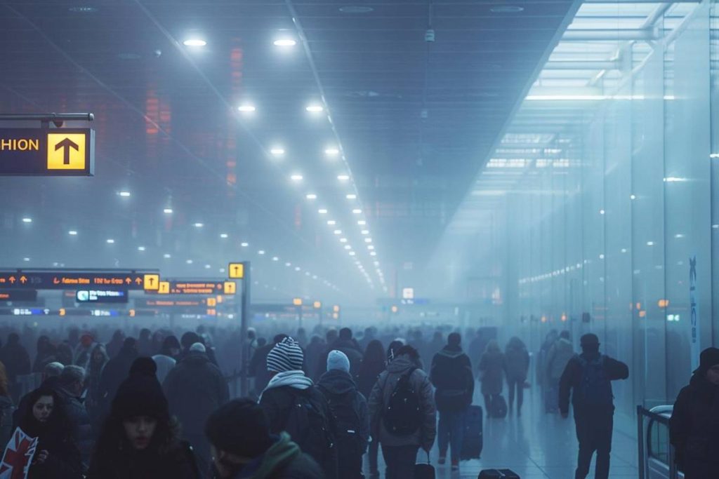 UK flights face second day of fog-related disruptions : Travel chaos ...