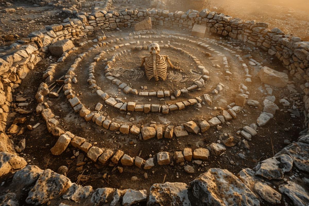 Prehistoric circular burial site predates Stonehenge by thousands of years