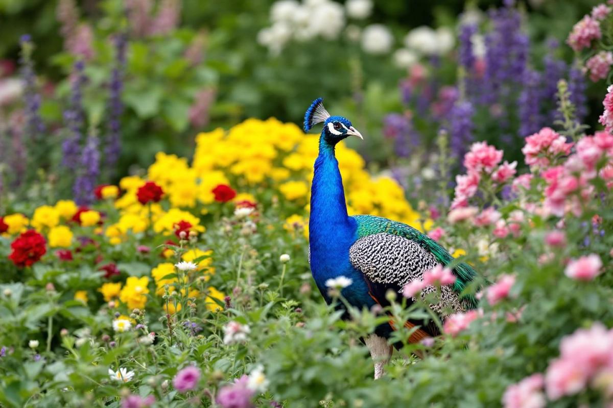 Peacock invasion : how these majestic birds became England's unwelcome village guests
