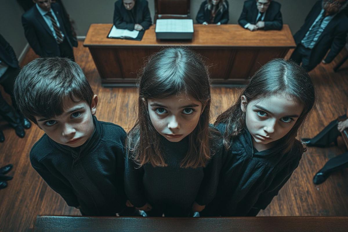 Three children charged with murder in court following man's death