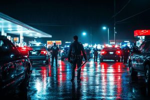 Machete-wielding suspect arrested after violent gas station robbery in Salisbury