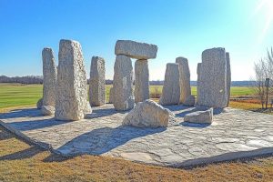 Explore Virginia's foam Stonehenge : life-size replica amazes visitors at local farm