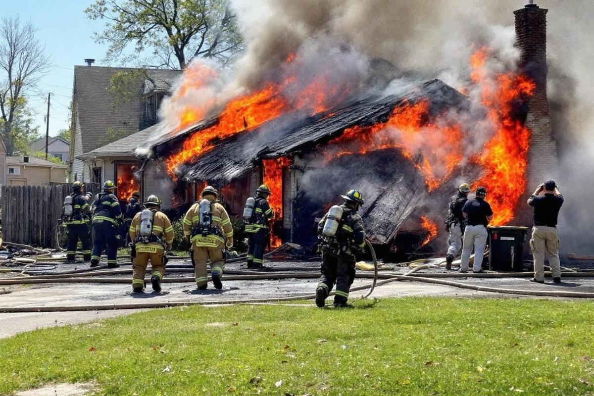 Multiple fire departments respond to explosive Wicomico County house fire