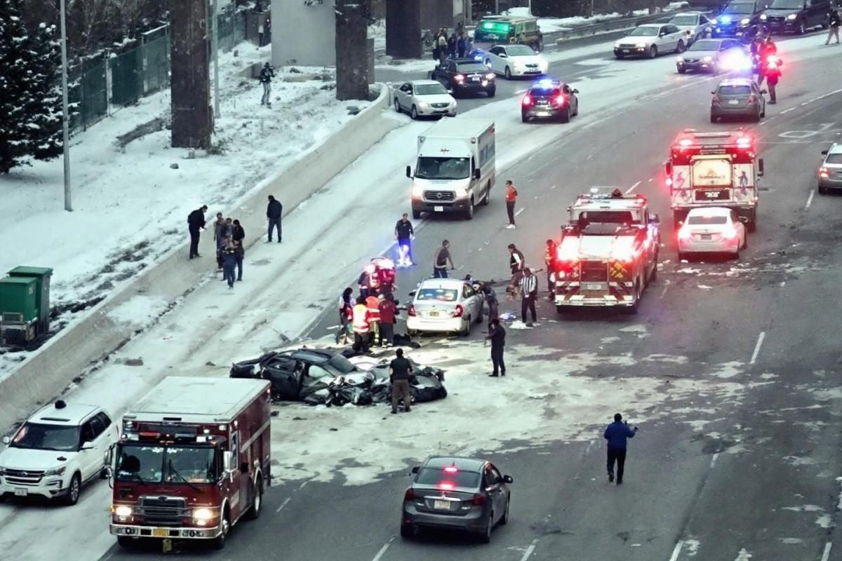 Crash on I-95 south in Salisbury, Mass. causes major traffic delays for commuters