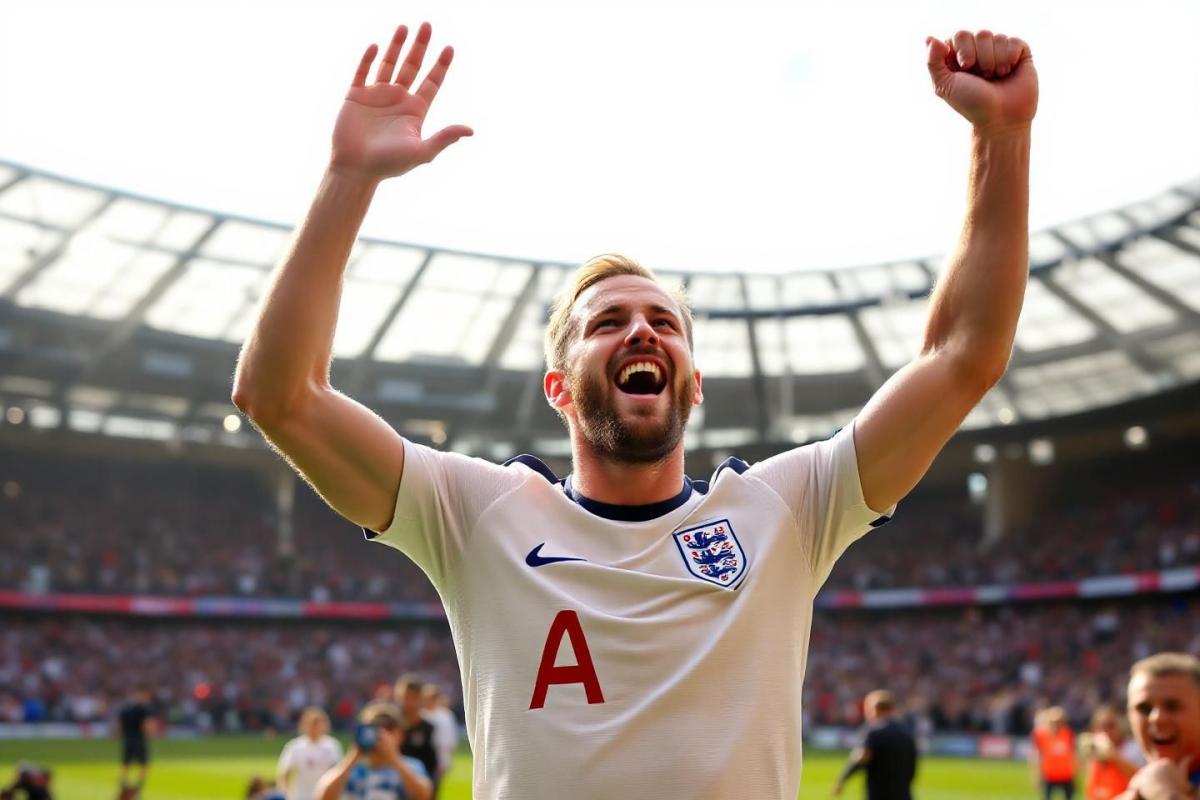 Harry Kane's brace secures England's perfect record in 2-0 win over Albania