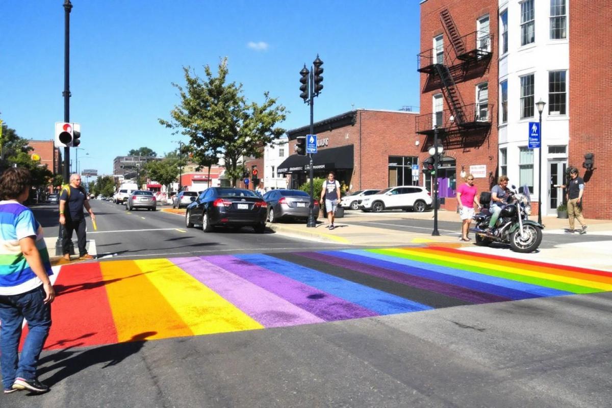 Salisbury rainbow crosswalks to be repaved, mayor announces